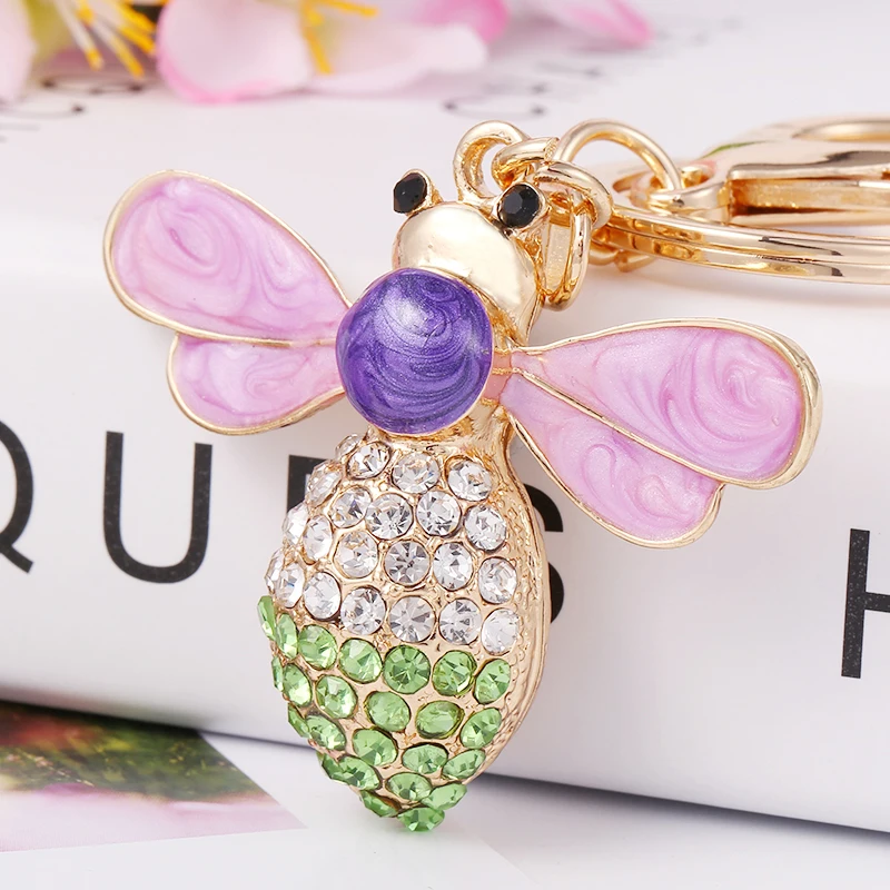 

New and innovative product Bee keychain Fashion style Cute creative keychain