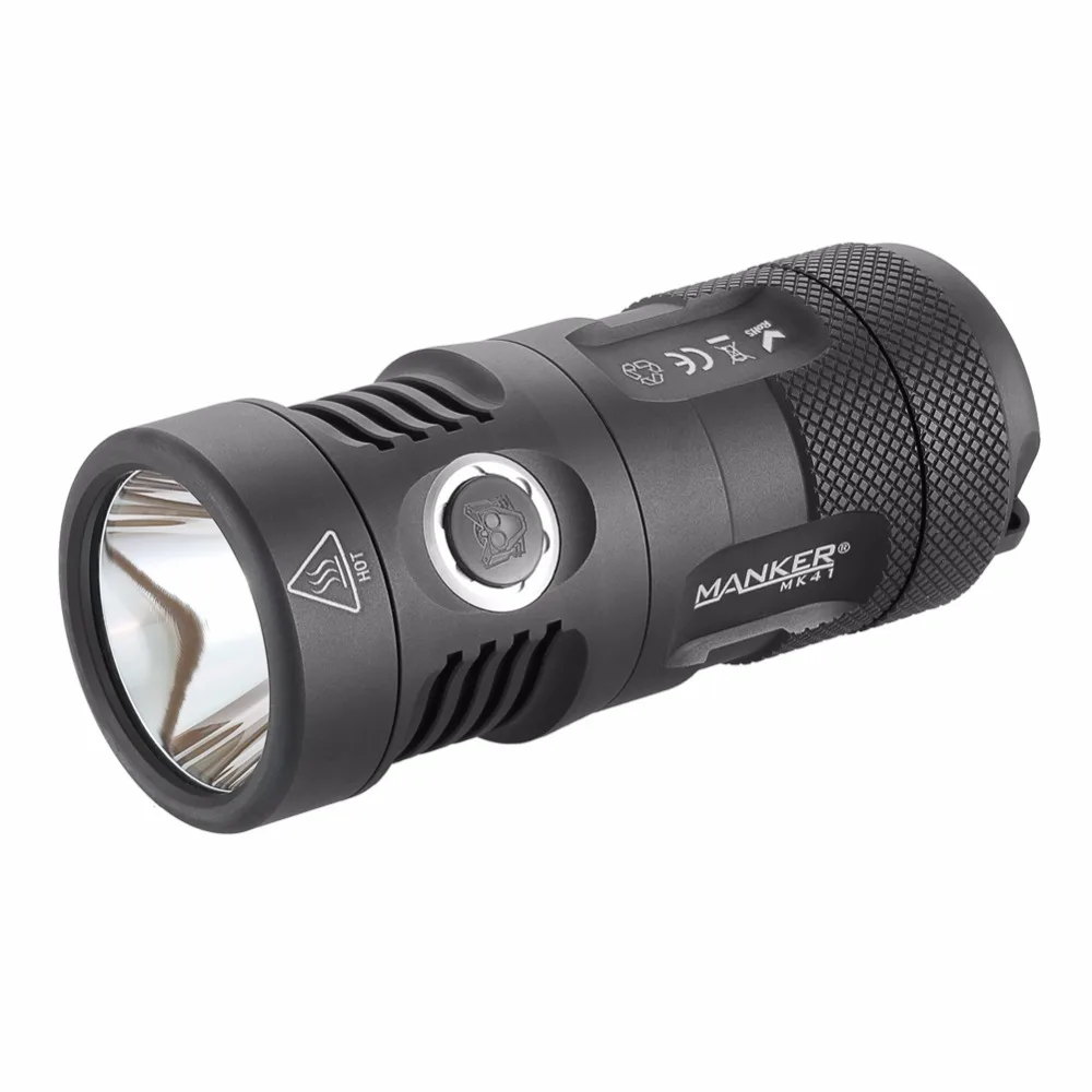 Фонарик Manker MK41 4 AA HD 2000 лм Cree XHP35 светодиодный фонарик компактный для запуска