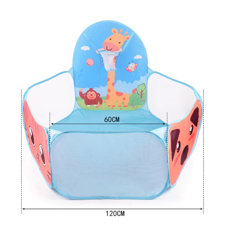 Портативная Складная Игрушка палатки океан мяч Яма бассейн дети играть палатка