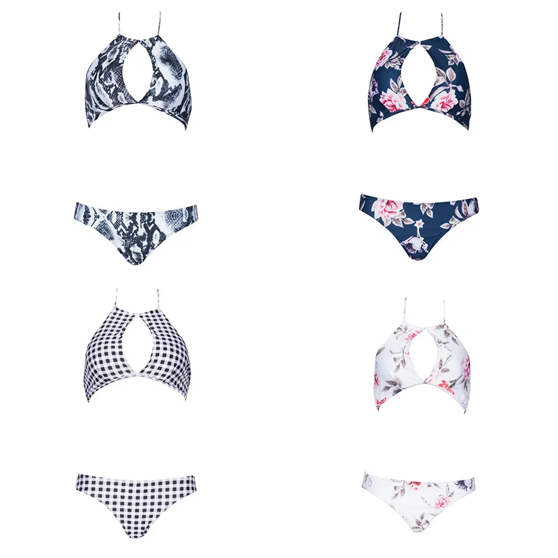 Бикини 2019 сексуальный женский купальник размера плюс бикини пуш ап бандаж