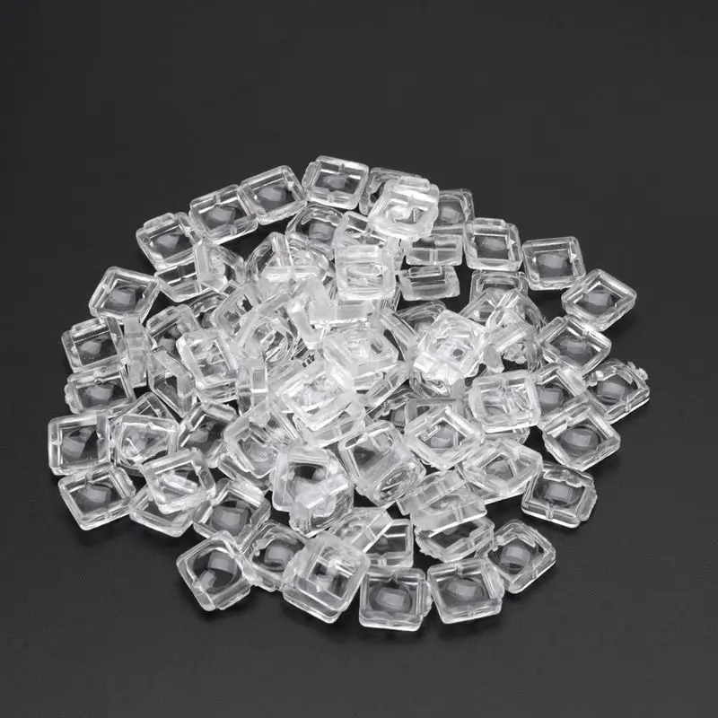 Высококачественные 5050 светодиодные линзы SMD размер: 7.6x7.6 мм угол: 30 60 140 градусов