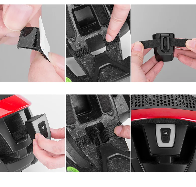 ROCKBROS велосипедный светильник USB Перезаряжаемый непромокаемый велосипедный шлем задний светильник для ночной езды Предупреждение льный фонарь Велосипедное освещение сиденья