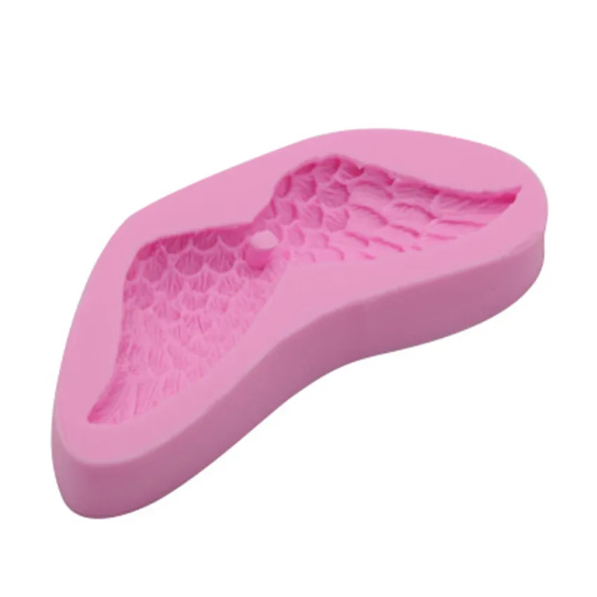 DIY Крылья Ангела Жидкая силиконовая форма помадка инструмент для выпечки торта