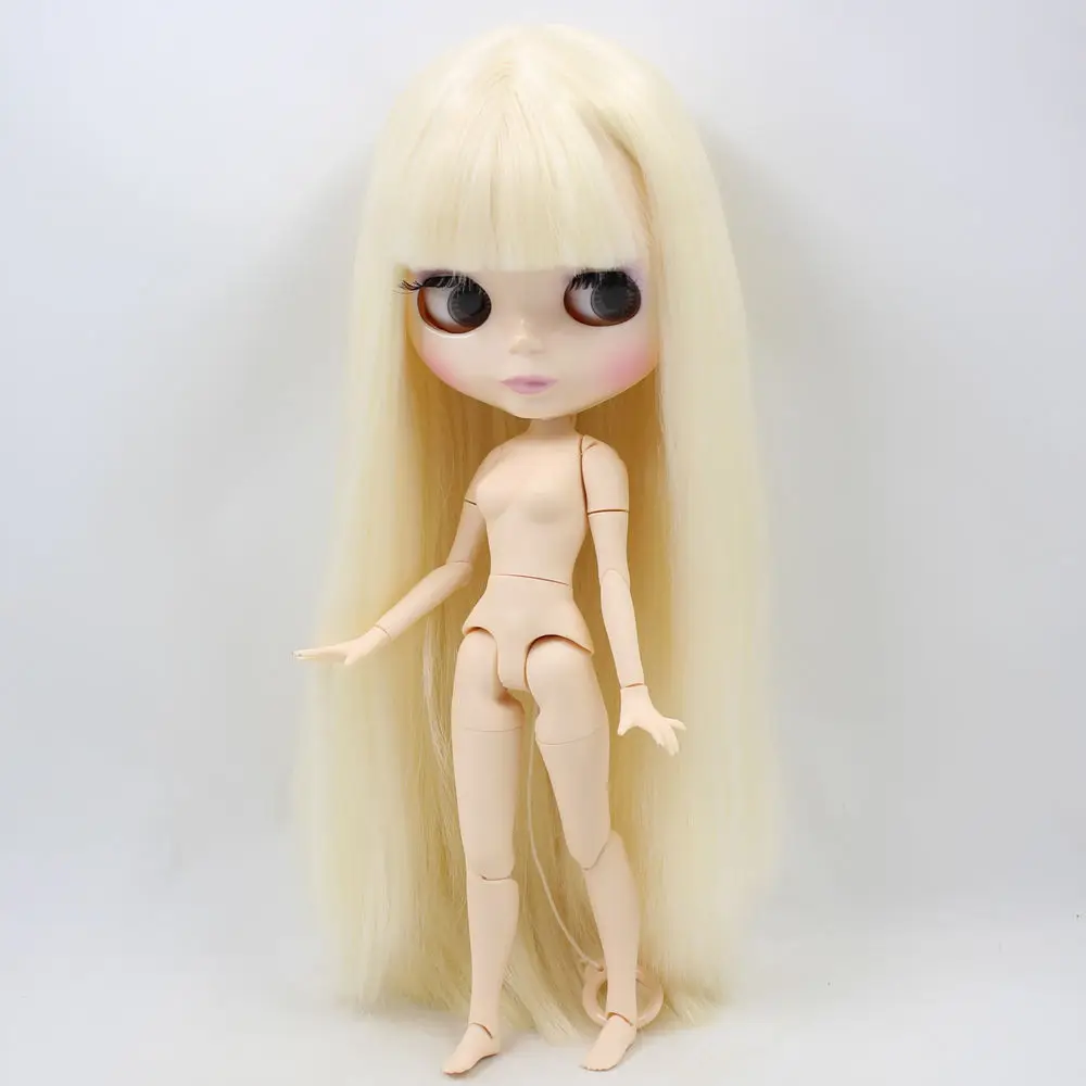 Ледяной обнаженный завод Blyth кукла серии No. BL0510 светлые волосы белая кожа шарнир тело Neo 1/6 bjd