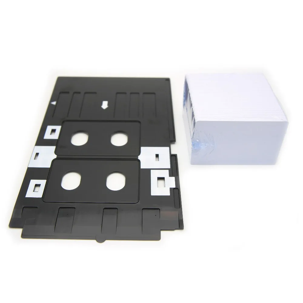 230 шт струйная ПВХ Карта ID карта + 1 лоток для EPSON R200 R210 R220 R230 R300 R310 R320 R350|card id|card traycard