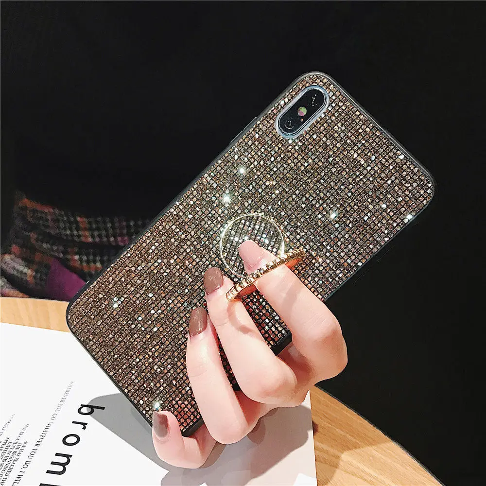 Блестящий блестящий чехол для задней панели телефона Xiaomi Mi Mix 2S 3 A1 A2 8 SE Lite 9
