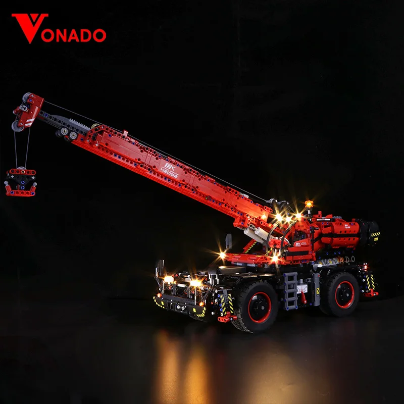 Светодиодная подсветка для Lego 42082 серия техники вездеход кран автомобиль