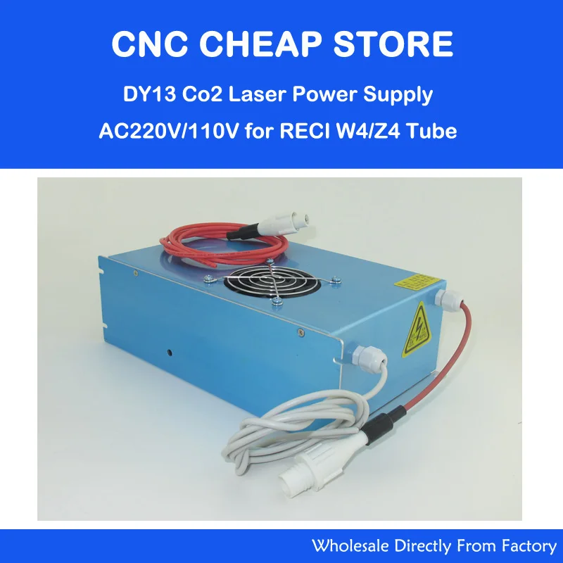 RECI 100W Z4 W4 Co2 лазерная трубка источник питания HY DY13 для детской лампы|co2 laser tube power