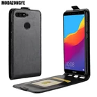 Чехол-накладка для Huawei Y6 Prime 2018, из искусственной кожи, 2018, ATU-L31, ATU-L42, Y, 6 Prime