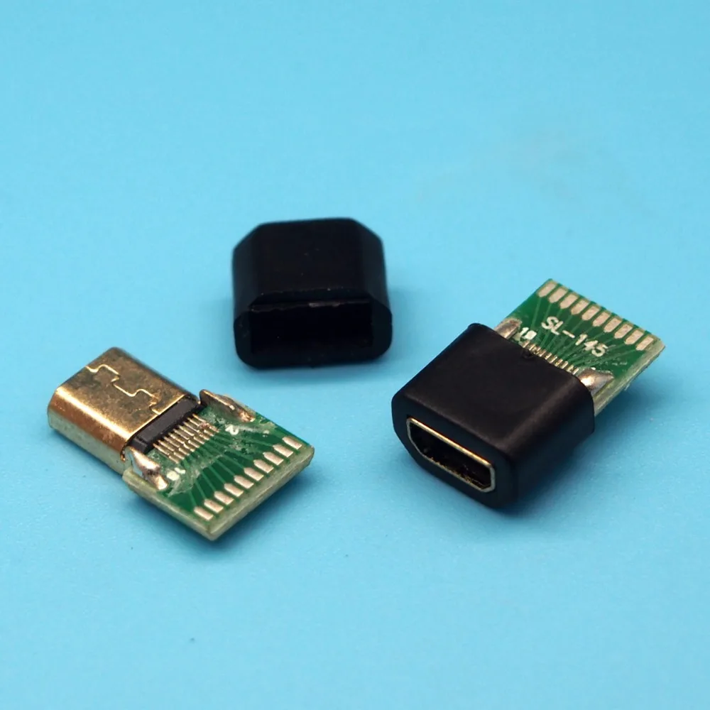 10 компл. Micro HDMI D Тип гнездовой разъем с печатной платой оболочкой|micro hdmi|hdmi type dmicro