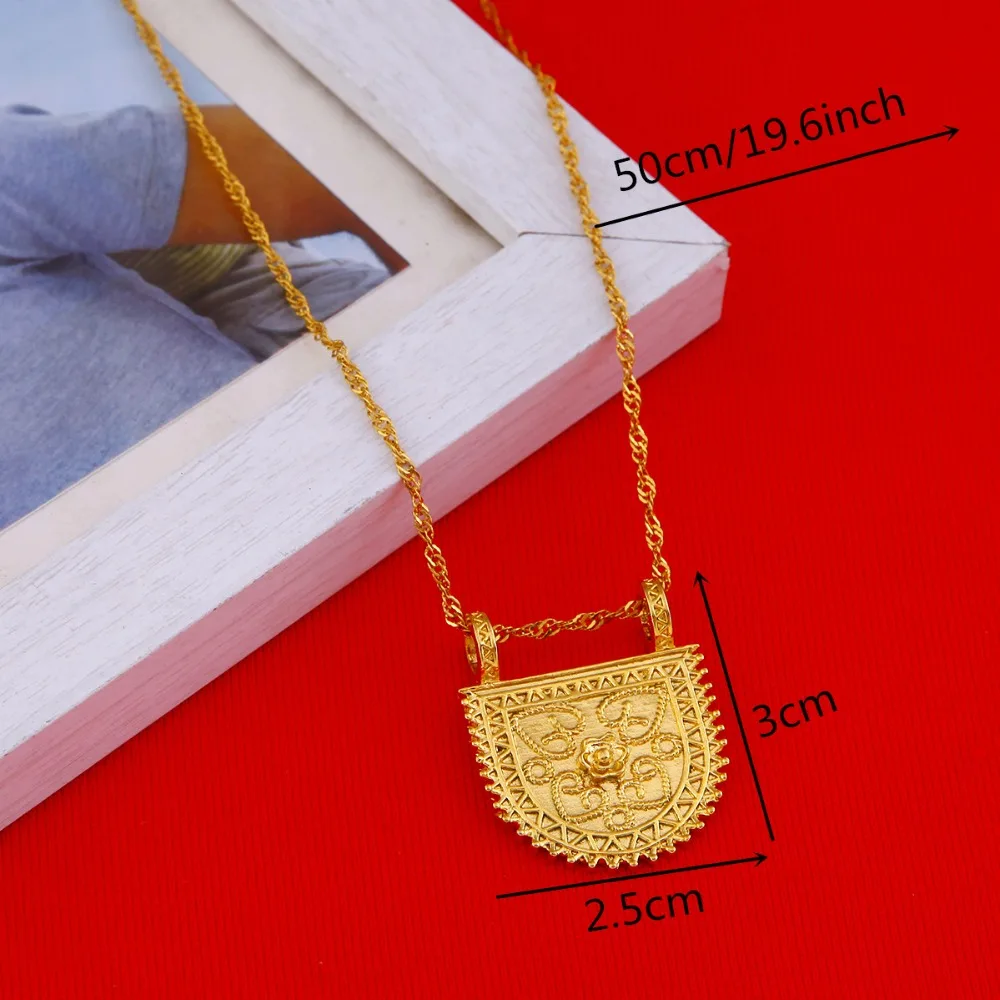 Женское ожерелье с подвеской в виде эфиопского Креста| |