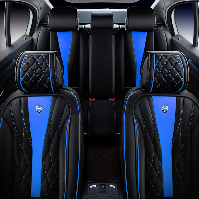 НОВЫЙ 6D спортивный чехол для сиденья автомобиля из высококачественной кожи