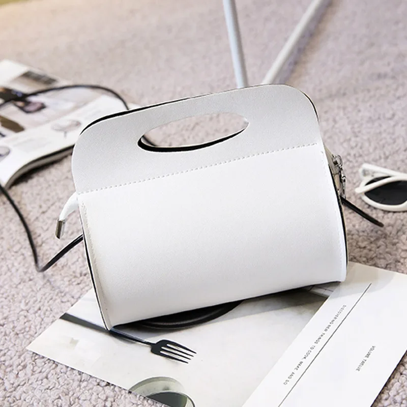 Модная Корейская женская сумка-мессенджер из кожи с рисунком торта Наплечные