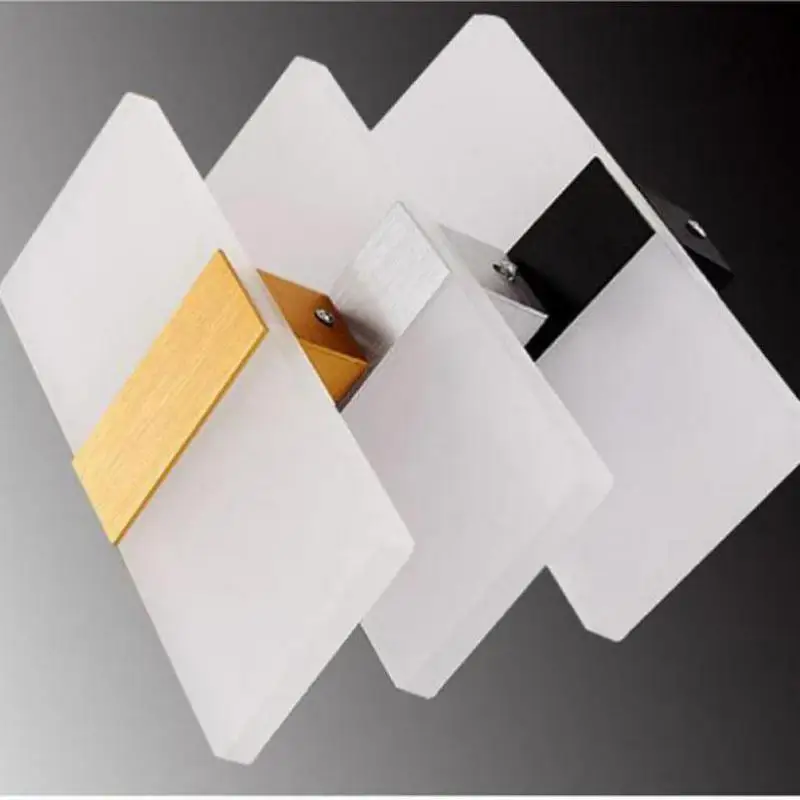 Современные Настенные светильники для спальни домашнее освещение светодиодная