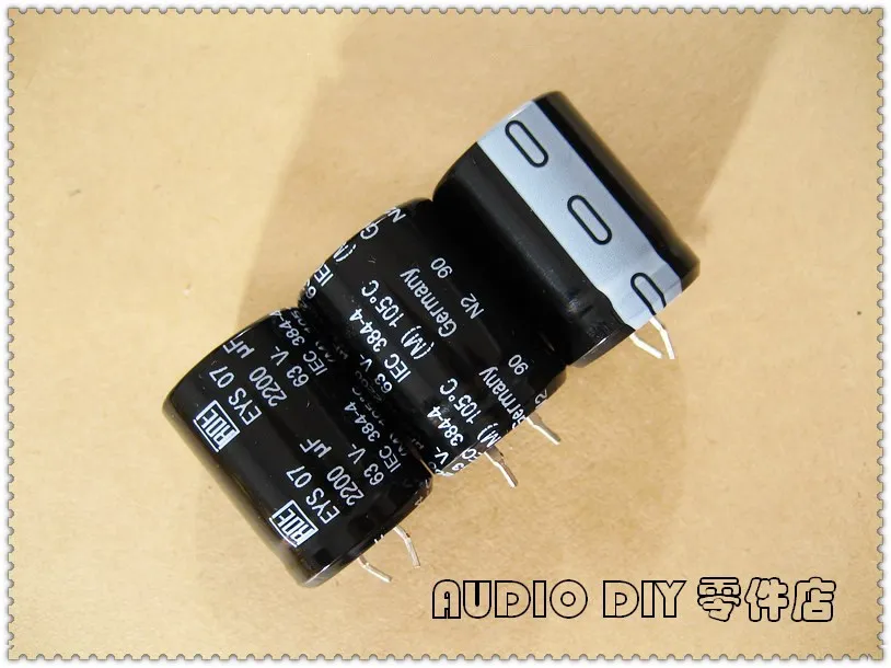 1 шт/10 шт EYS серии 2200 мкФ 63V 63v2200uf электролитический конденсатор|Конденсаторы| |