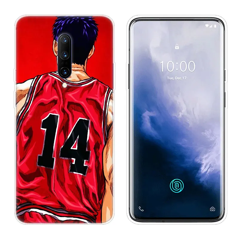 Горячий аниме Slam Dunk модный прозрачный силиконовый мягкий чехол для телефона из