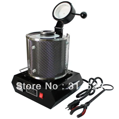 

Black Color Electric Melting Furnace Gold and Silver Melting Furnace with Capacity 1kg,Smelting Machine