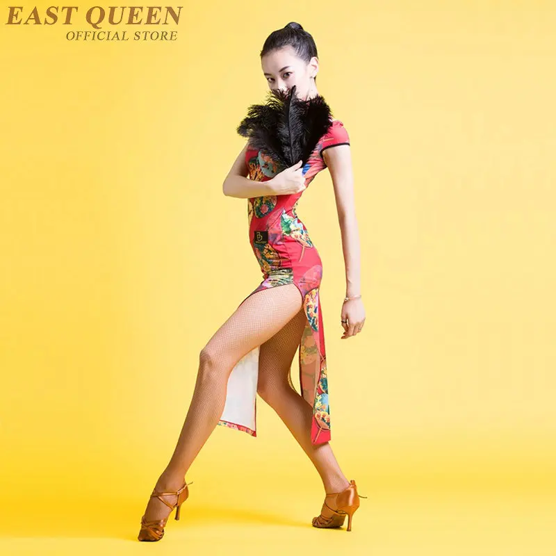 Latin dance dress chinese style latin costume samba carnival costumes salsa dresses DD317 C | Тематическая одежда и