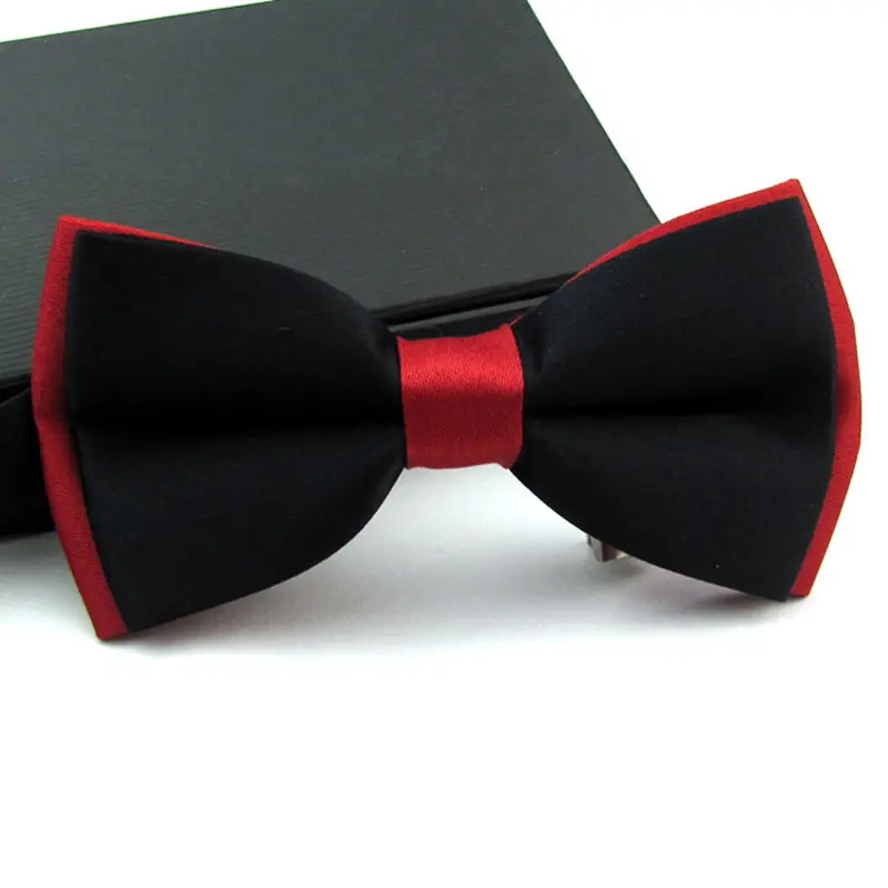 Мужской модный галстук-бабочка Регулируемый новый смокинг для свадебной