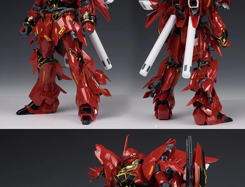 Bandai подлинный RG 1/144 аниме HG MSN-06S Sinanju Gundam Модель Собранный робот фигурка gunpla горячие детские игрушки Рождественский подарок
