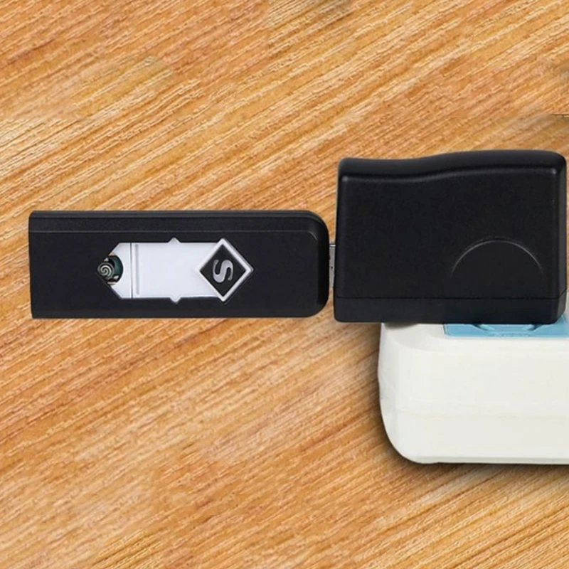 Ветрозащитная сигарета USB беспламенная Зажигалка Powstro электронная табачная сигара без газа/топлива гаджеты Взрывозащищенная поддержка Прямая поставка