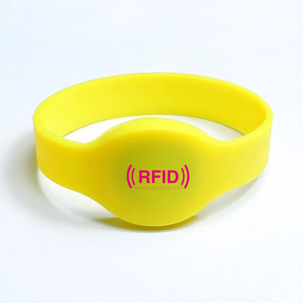 WB01 Силиконовый браслет с радиочастотной идентификацией FID NFC картой ключа