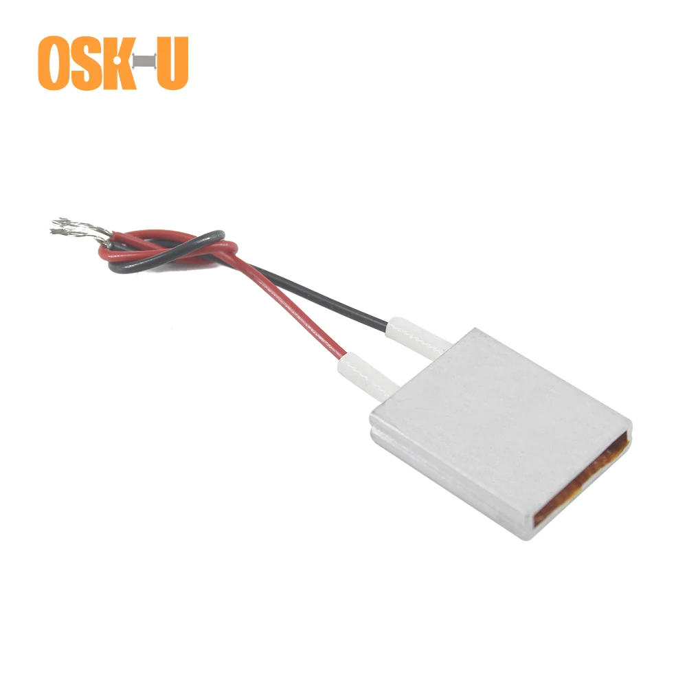 Нагревательный элемент для инкубатора, 60/80/140/230 градусов Цельсия, 25x20x5 мм, 24 В, 2 шт.