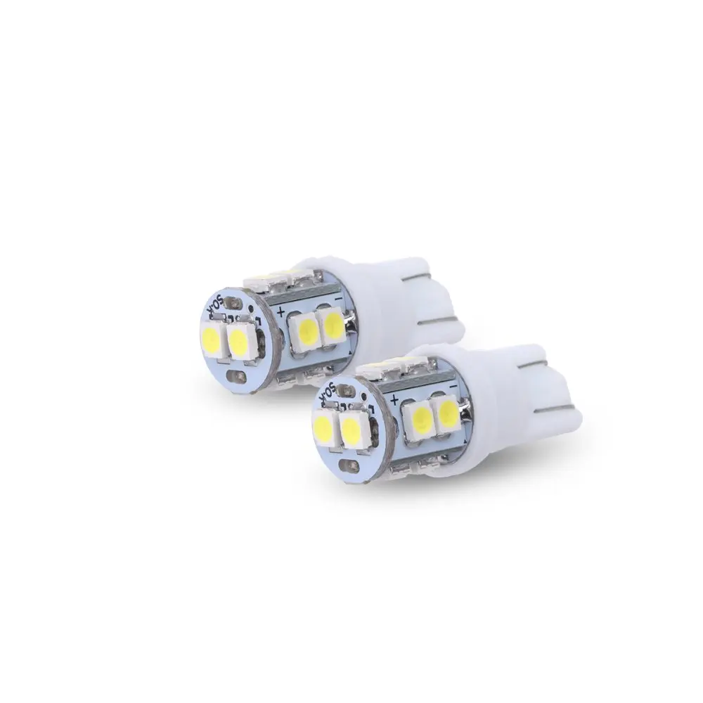 Фонарь супер яркий T10 10SMD 3528 Высококачественная Белая светодиодная