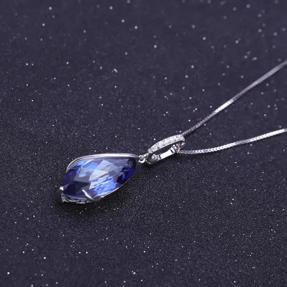 Женский балетный кулон gemb's 12.31Ct натуральный иолит Синий Мистический кварцевый
