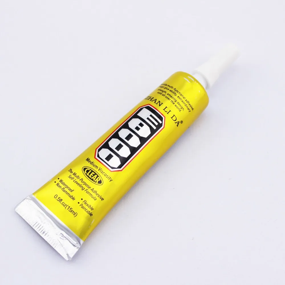 30 шт./лот Клей 15 мл E8000 ясный клей-герметик клей для DIY Одежда обувным кремом