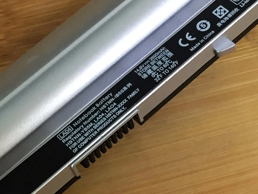 Серебряный Батарея для hp LA04 LA04041 HSTNN-YB5M павильон TouchSmart 14 15 HSTNN-UB5M HSTNN-UB5N 728460-001 аккумулятор большой емкости HSTNN-Y5BV HSTNN-DB5M