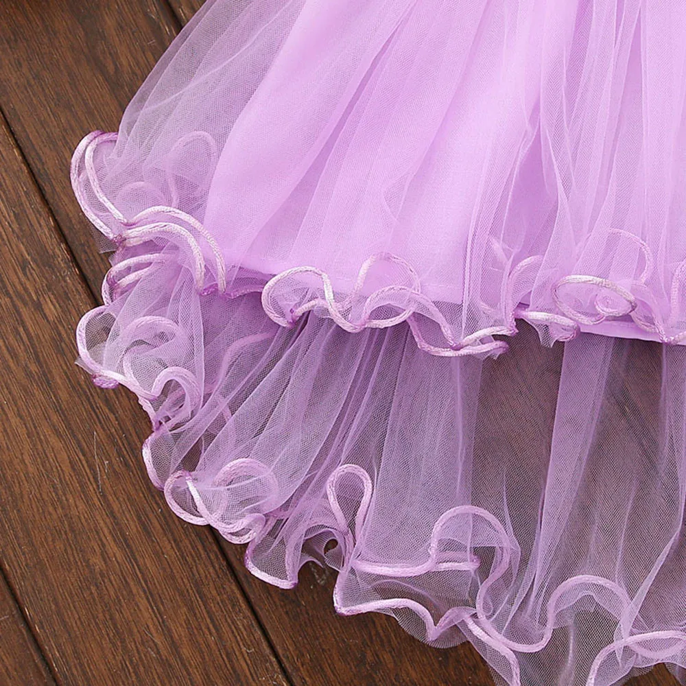 Платье для девочек Детские платья vestido летнее платье с цветочным рисунком