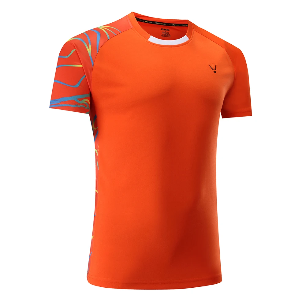 Новая быстросохнущая одежда для бадминтона Спортивная футболка теннисная