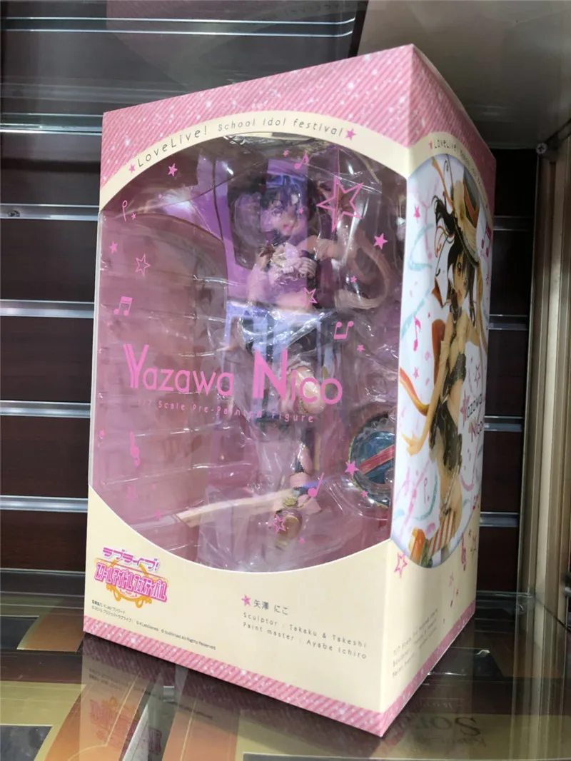 Аниме фигурки любят жить! Школьный идол фестиваль Yazawa Нико ПВХ фигурка модель