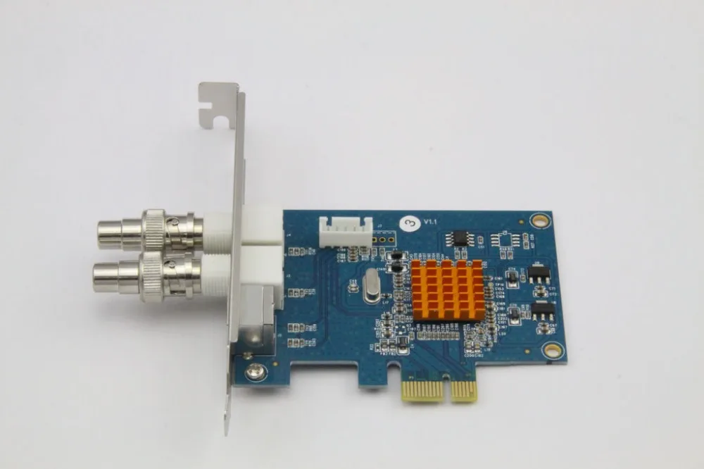 Видеокарта PCIe BNC S-Video 720*576 SDK WIN7