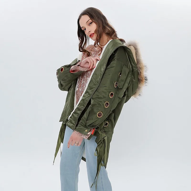 Куртка TWOTWINSTYLE с капюшоном длинным рукавом и шнуровкой|jacket coat|hooded jacket coathooded |