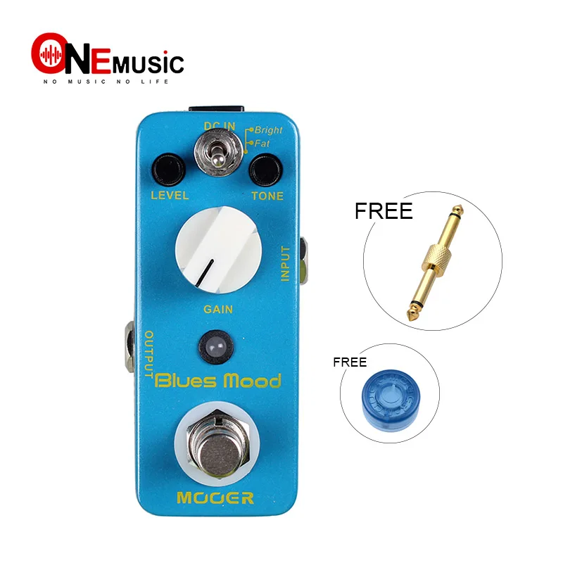 MOOER Блюз настроение Гитары эффектов Blues драйвер педали True bypass дизайн для езды на