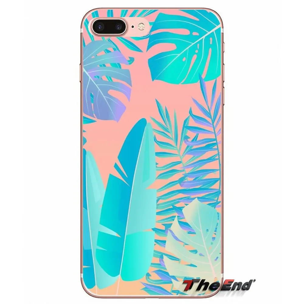 Мягкие прозрачные чехлы для HTC U11 One M7 M8 A9 M10 E9 Desire 630 530 626 628 816 820 Motorola G G2 G3 banana leaf tree |