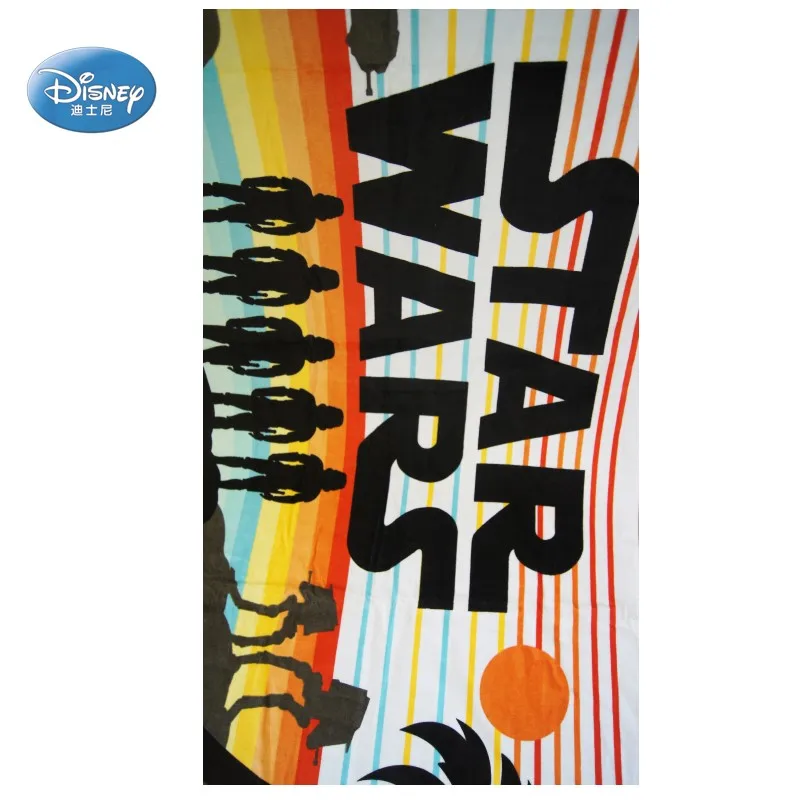 Disney Star Wars Мстители хлопок большая ванна/бассейн/пляжное полотенце для мужчин взрослых мягкое Впитывающее одеяло полотенце 75x150 см