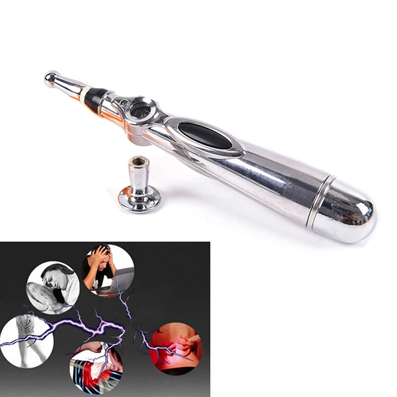 Безопасная акупунтура Меридиан энергия исцеляет массаж головы тела ног