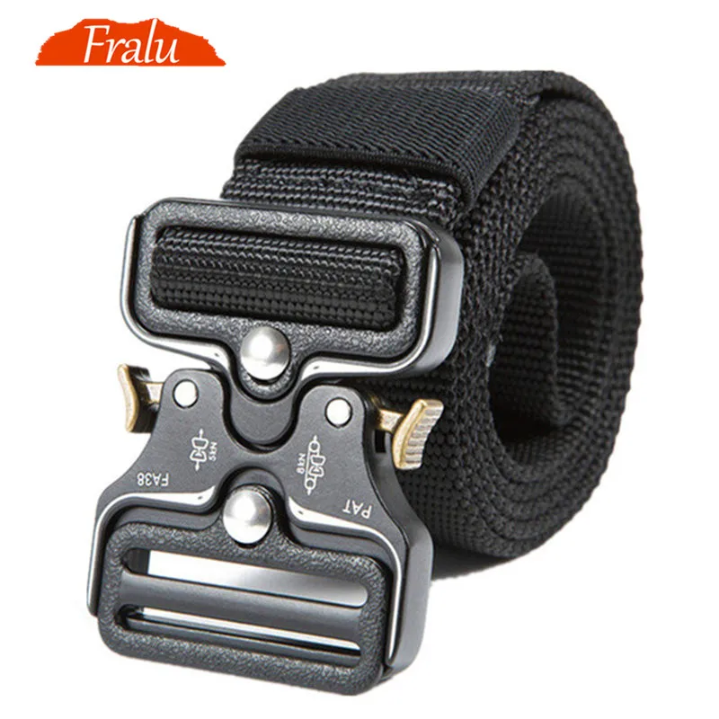 Новый тактический ремень FRALU Военный нейлоновый мужской в армейском стиле