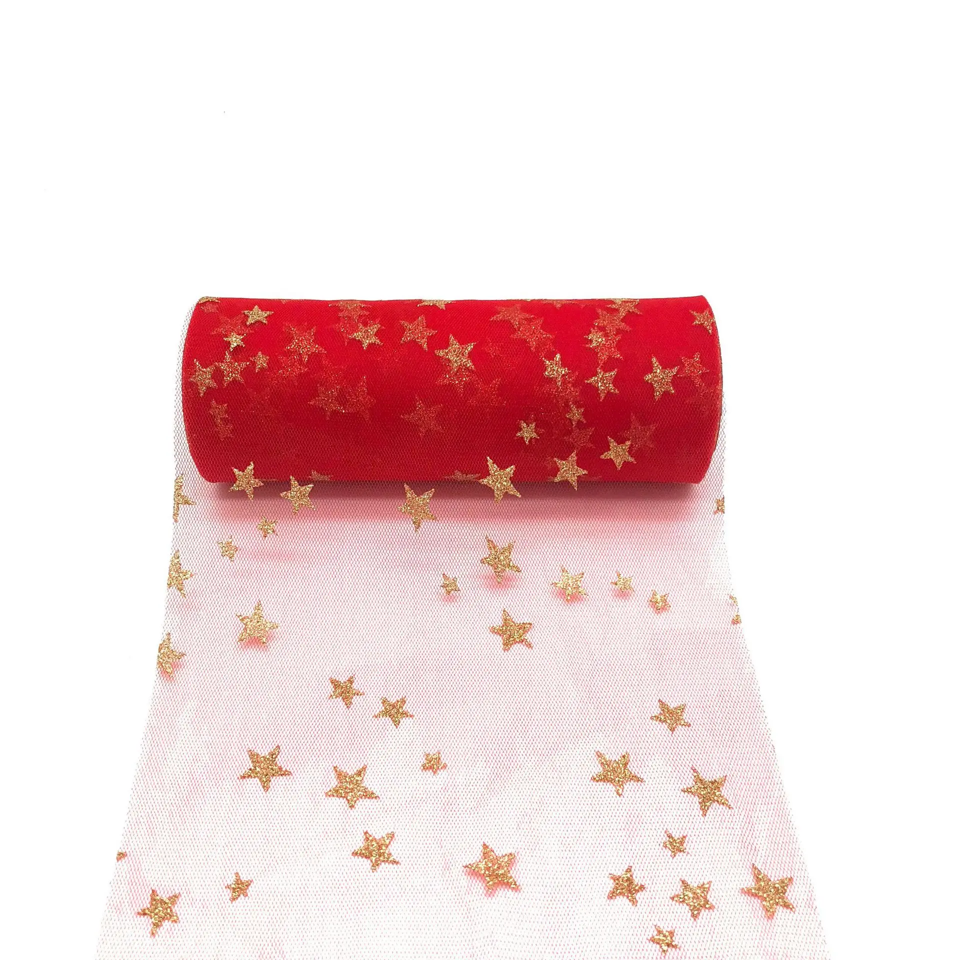 Мягкая Золотая сетчатая пряжа рулон пышной юбки десертная кукла ручной работы