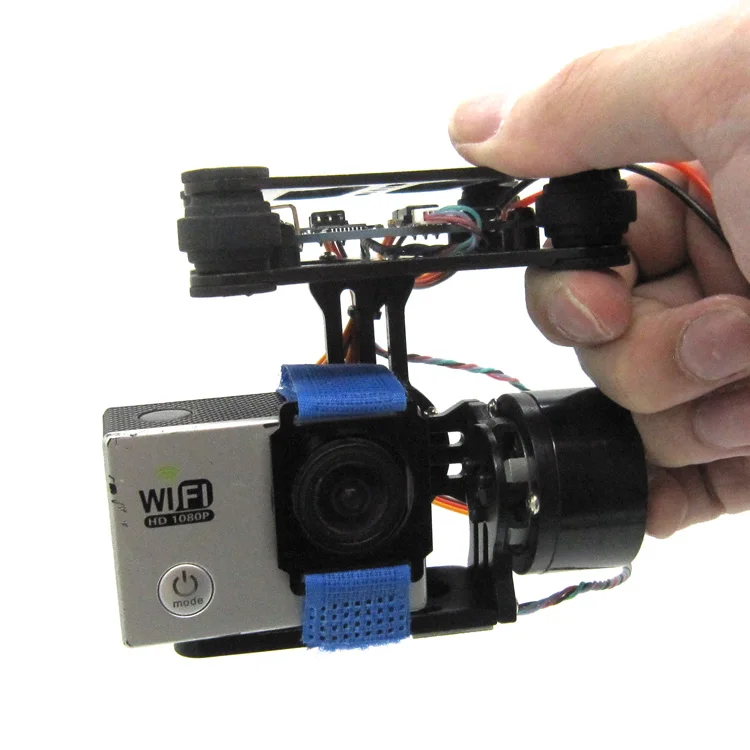 CNC FPV Квадрокоптер BGC 2 осевой металлический бесщеточный карданный с контроллером