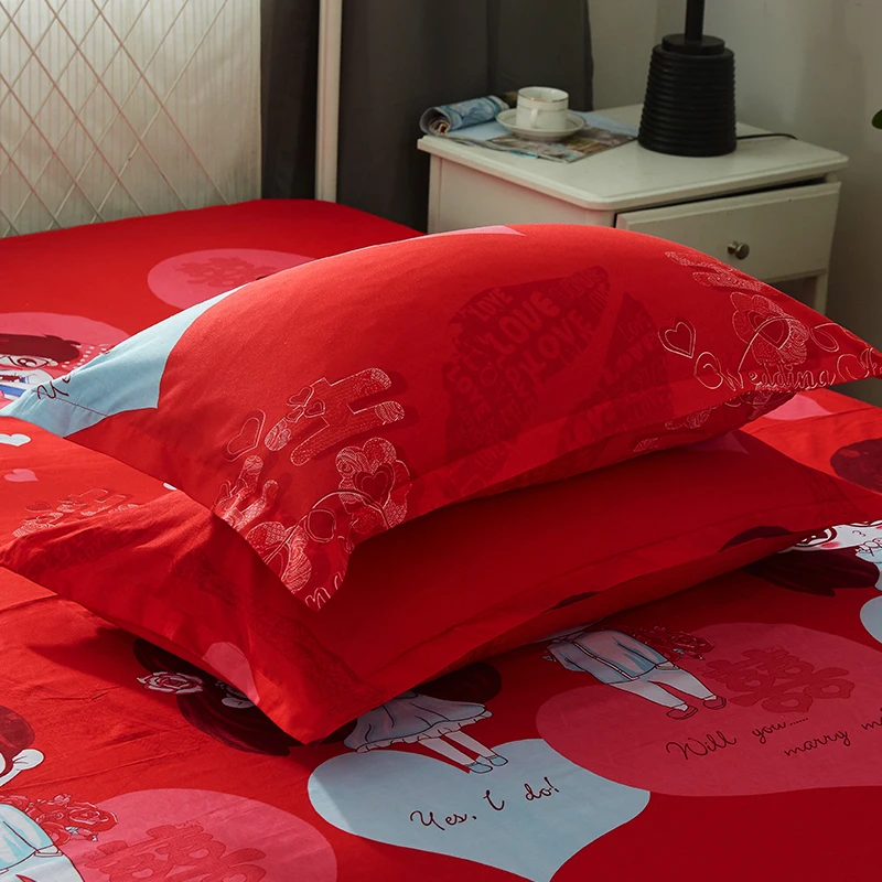 Свадебный комплект постельного белья в традиционном китайском стиле