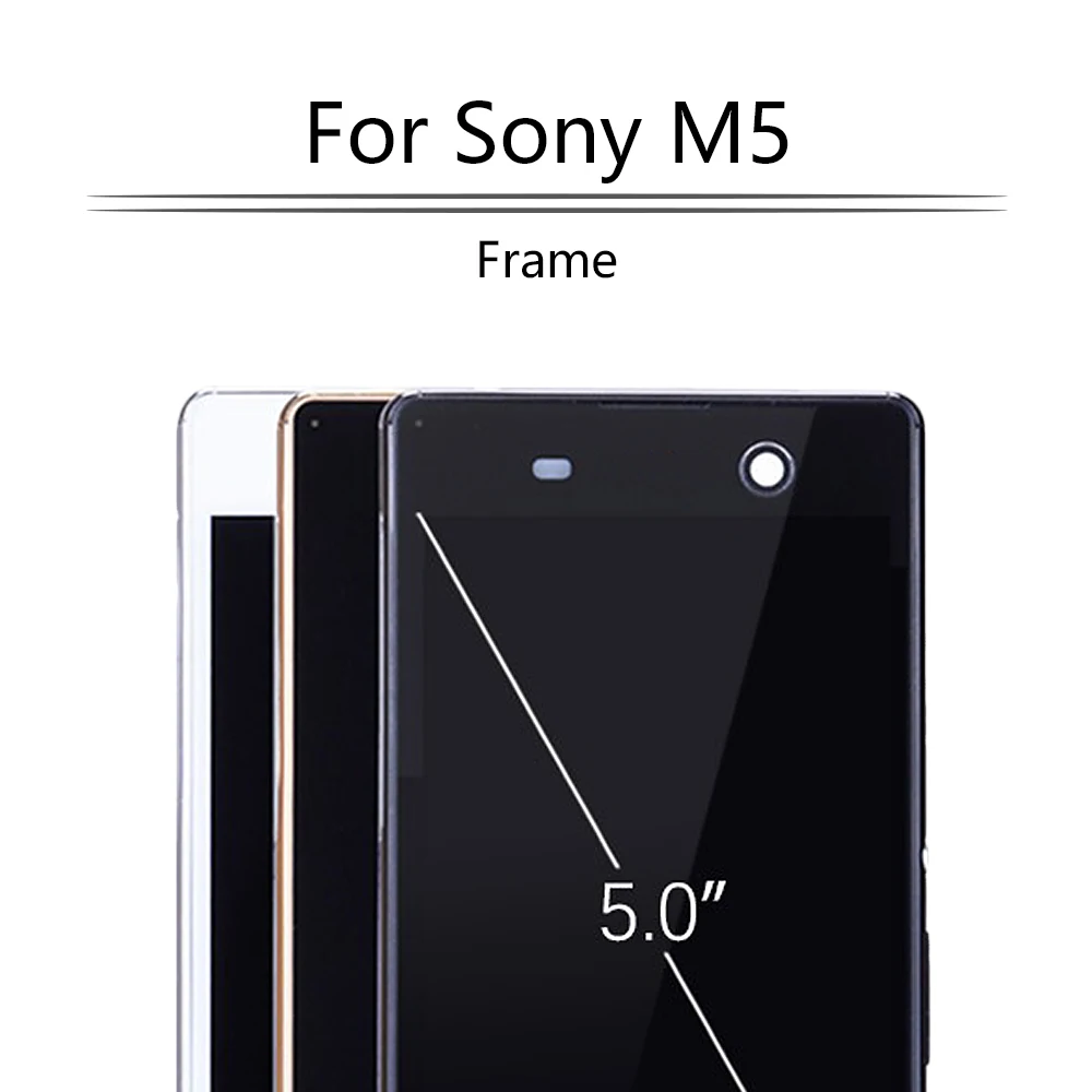 Оригинальный ЖК-дисплей 5 0 дюйма для SONY Xperia M5 с сенсорным экраном и рамкой