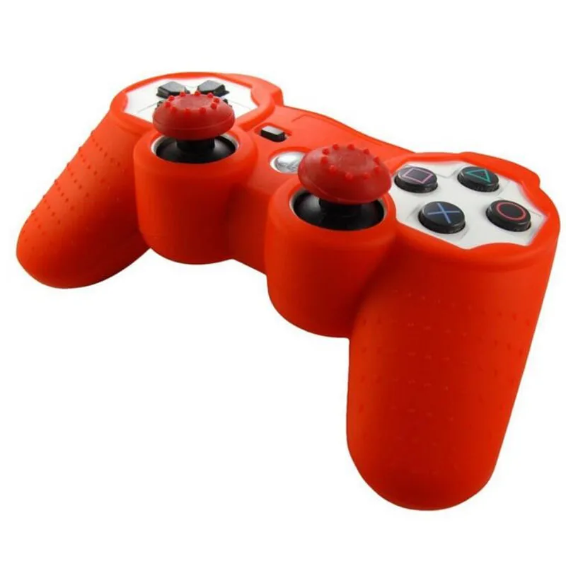 Силиконовый Аналоговый джойстик для пальца ручка колпачки чехол PlayStation Dualshock 2/3 PS2