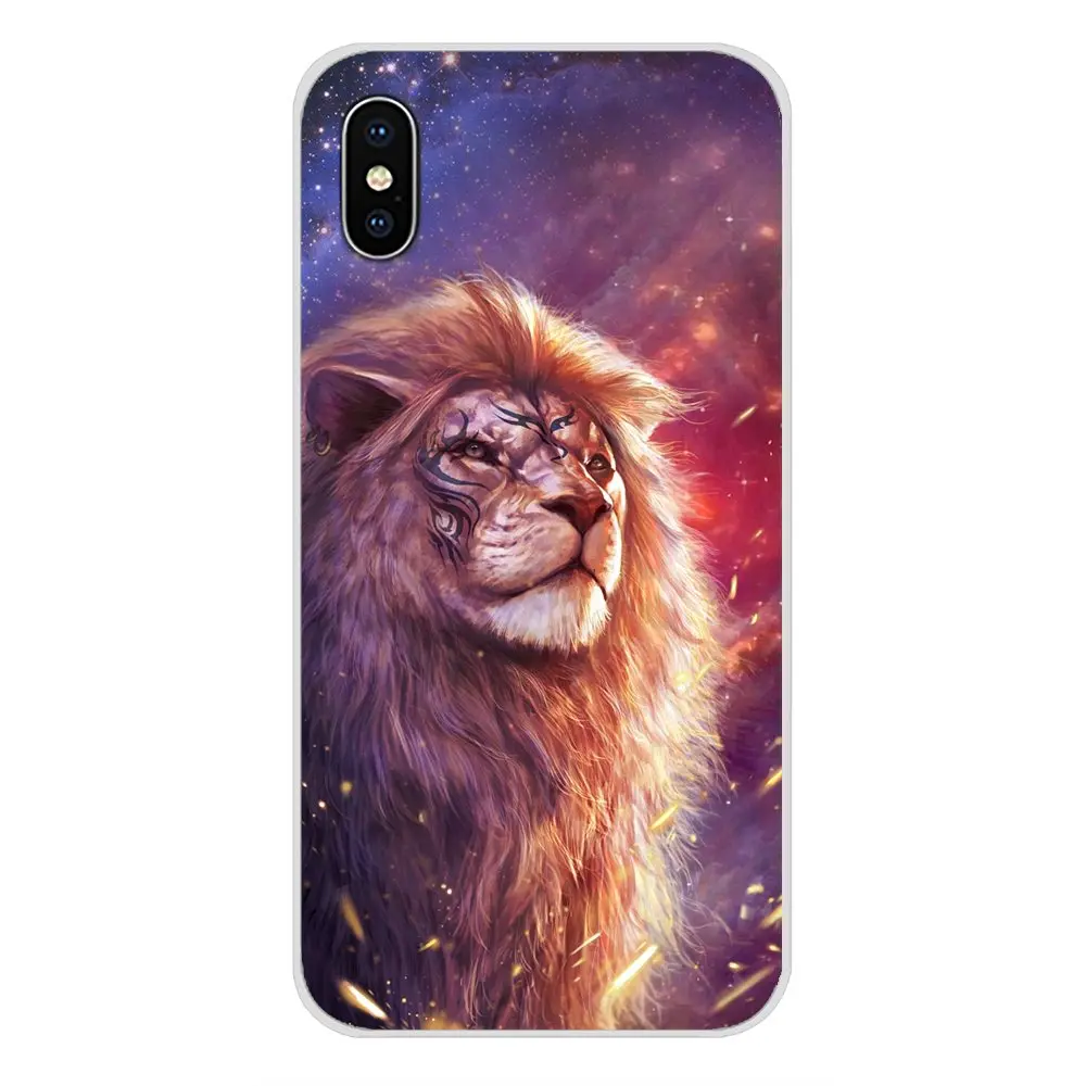 Мультяшный цветной Король Лев для Xiaomi Mi6 A1 5X 6X Redmi Note 5 5A 4X 4A 4 3 Plus Pro pocophone F1