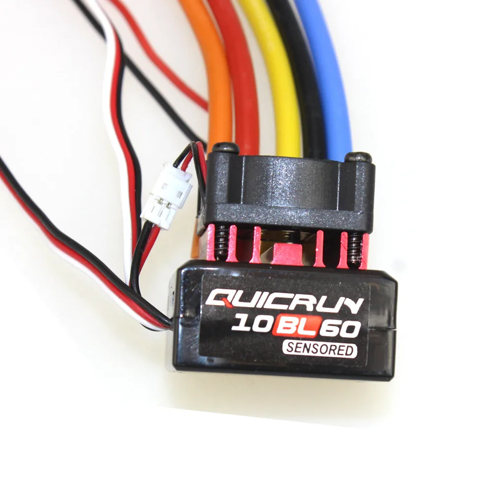 Hobbywing QUICRUN 10BL120 сенсорный 120A/10BL60 сенсорный бесщеточный ESC Регулятор скорости для 1/10 1/12 RC мини-автомобиль