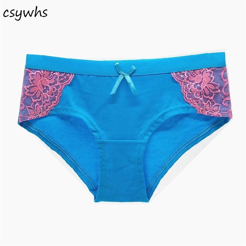 CSYWHS хлопковые кружевные трусики женские сексуальные нижнее белье для девочек M L