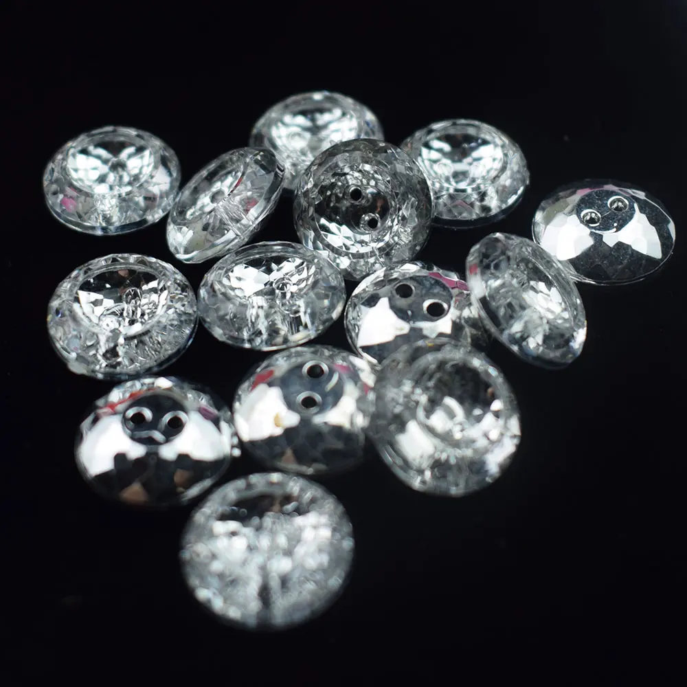 100 шт. Стразы Кристальные пуговицы для шитья мебели украшения сделай сам алмазные